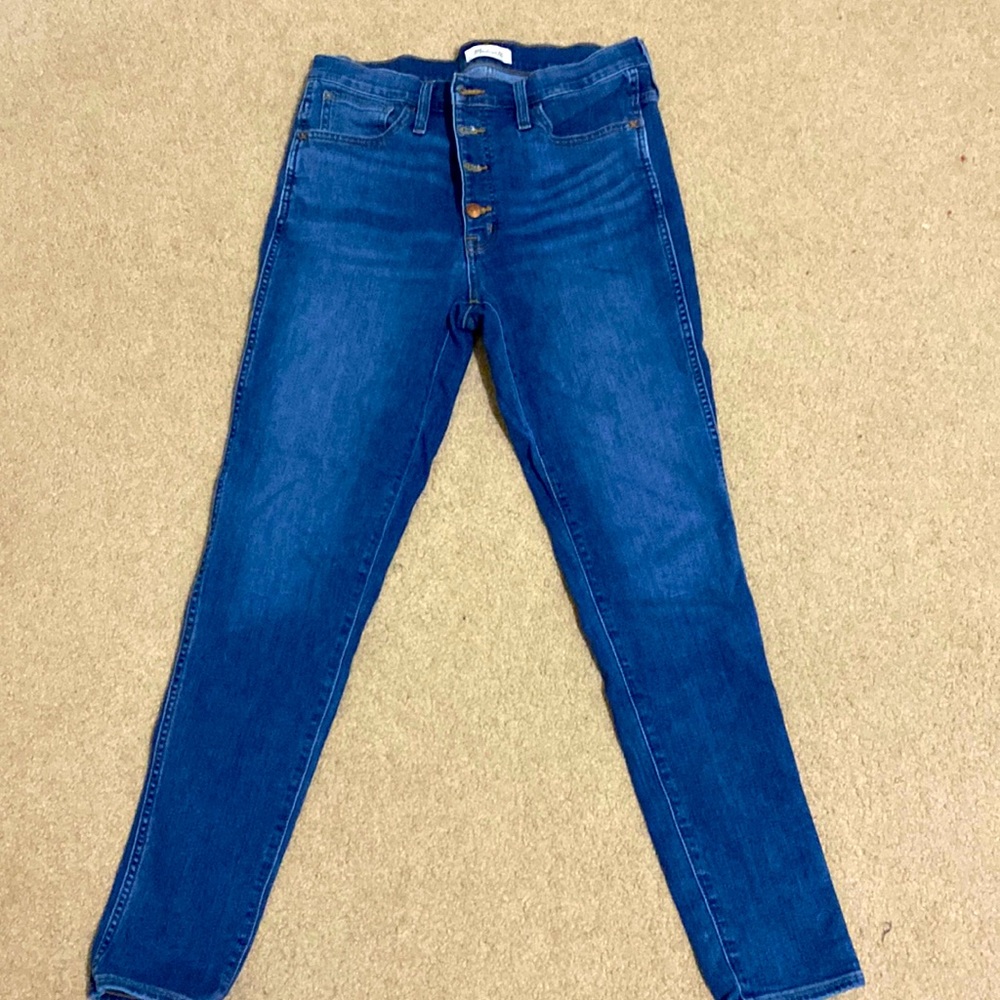 Madewell jeans, high rise, 31 tall